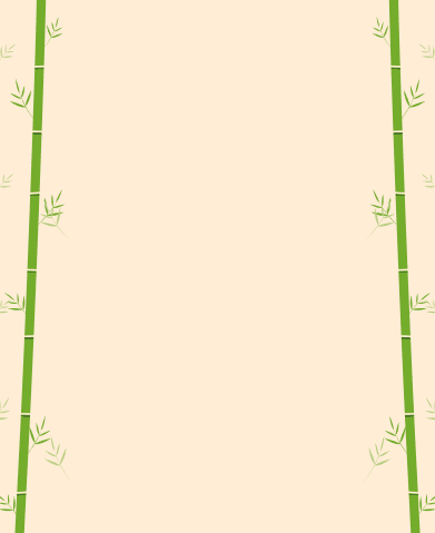 Bamboo mobile background